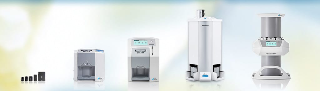 Tipos de escáneres de placas de fósforo de Dürr