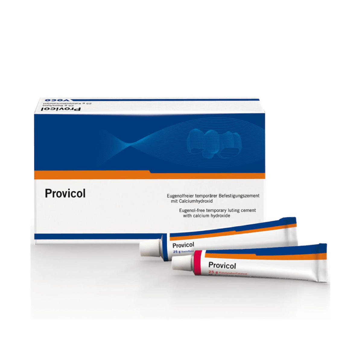 provicol.png VOCO PROVICOL CEMENTO PROVISIONAL BASE/CATALIZADOR - Imagen 1